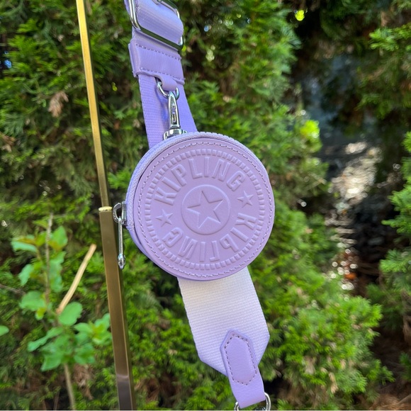NWT - Kipling Kimmie Victoria Tang Convertible Crossbody Bag in VT Ice lavender - Picture 3 of 13